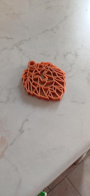 Lion Keychain