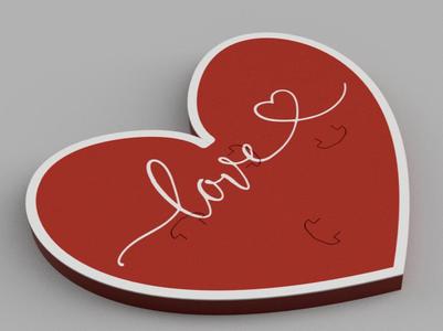 Heart Puzzle Valentine's Day