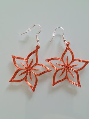 Earrings flowers