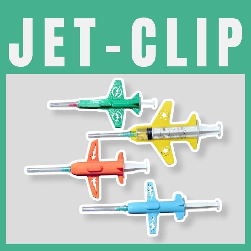 Jet-Clip para jeringas