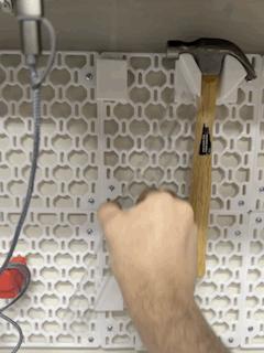 Skadis vertical Ruler holder