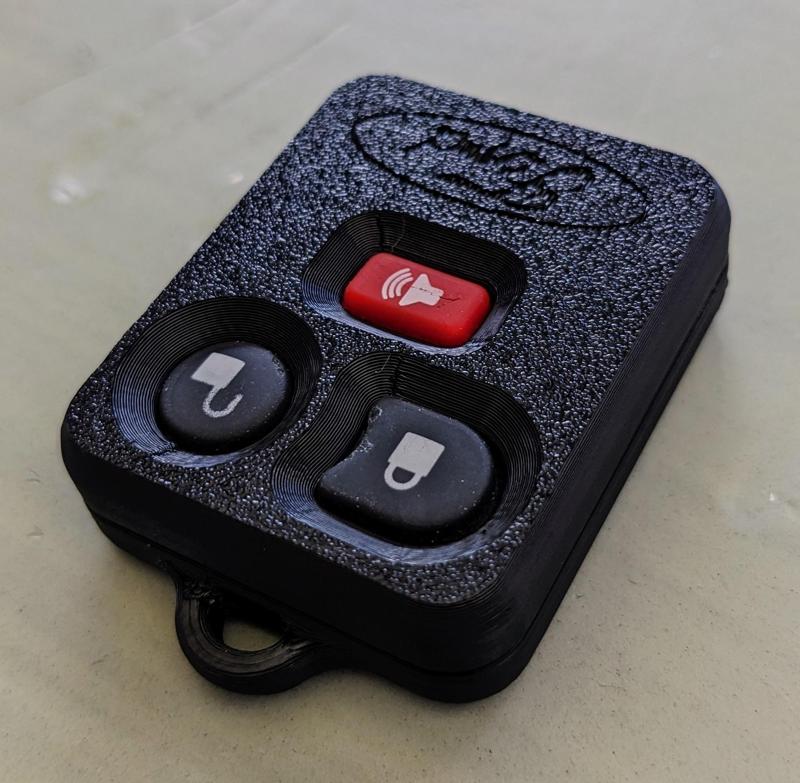 Ford 3 Button Key Fob
