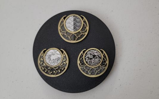 Warframe Alignment Pin frame