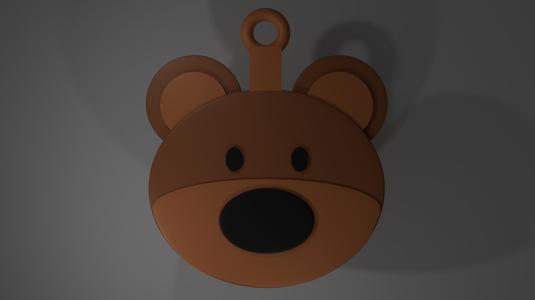 Bear keychain