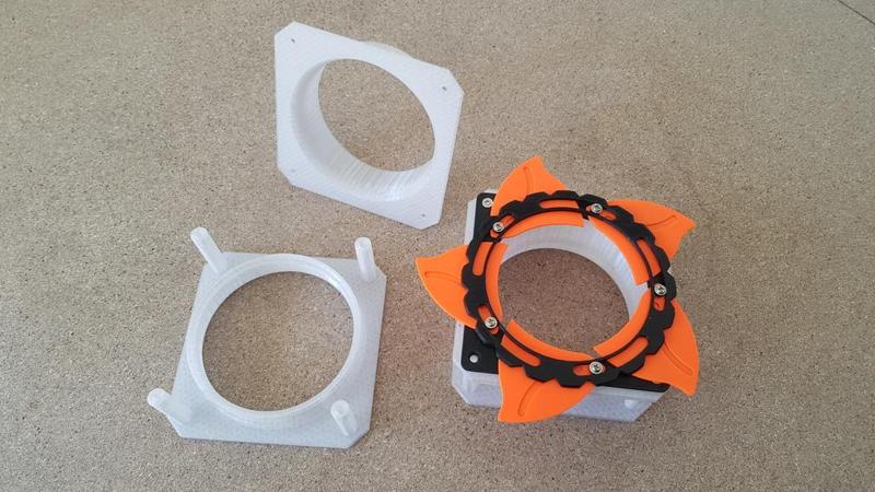 Tunnel for "120mm Fan Aperture Door"