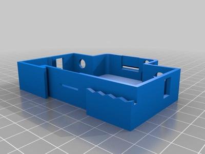 PZEM-004t  (v.2.0) 2p body for din rails