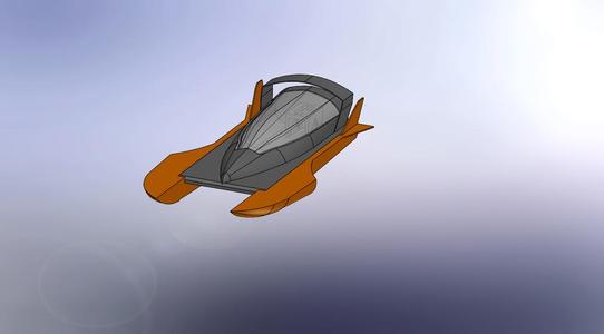 Hydro Alpha - Printable Rc Hydroplane Boat