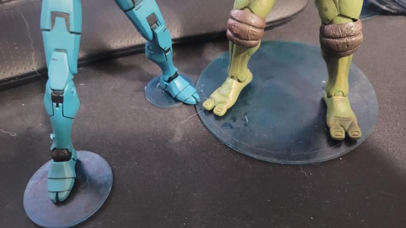 Action Figure Foot Pegs