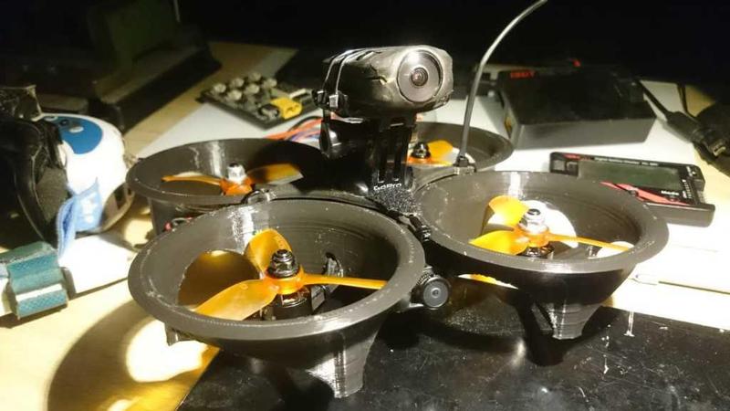 Cinewhoop Rimzler Dison MK1 Remix - Holes in the Ducts