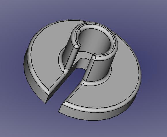 PTFE filament tube stopper (washer)