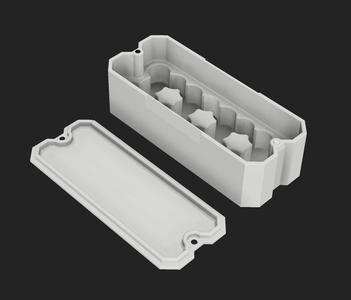 Rugged Insulin/Peptide Vial Box w/ Magnetic Lid