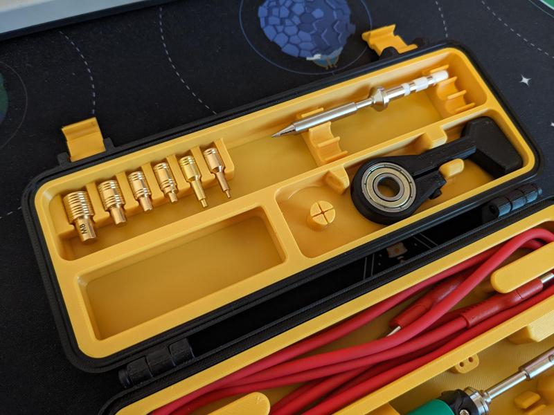 Heat set Insert for Rugged Multipart Pinecil/TS100 Case, less resistance