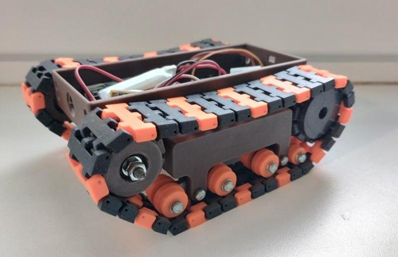 SERVO ROBOT tracked (for camera and LED)