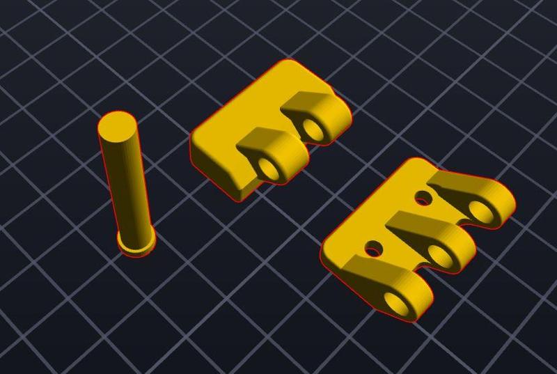 Door hinge for adventurer 5m