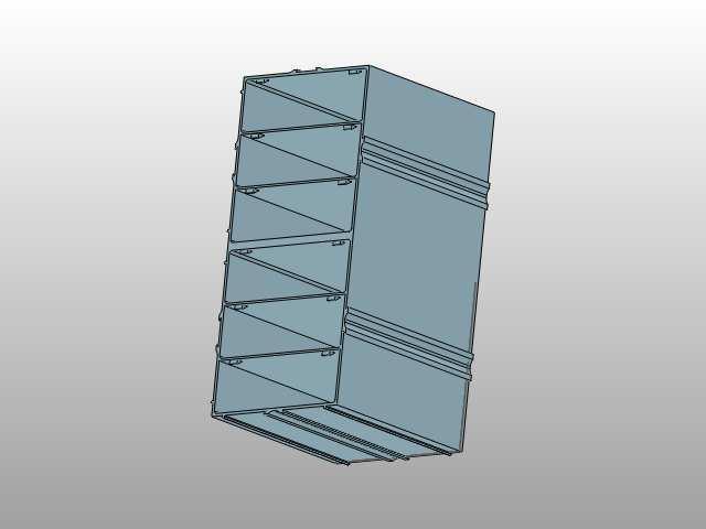 Konger PX6 half, double height Podwójna wysokość