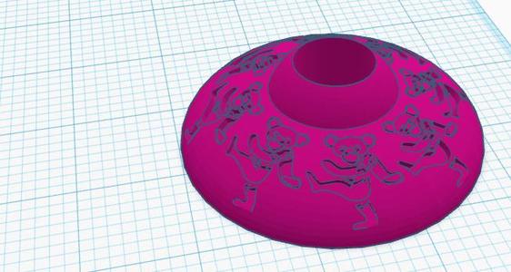 Grateful Dead Ski Basket