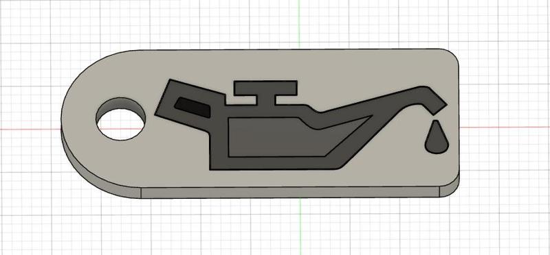 Oil Check light-Keychain