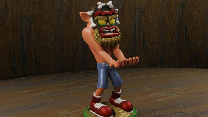 CONTROLLER HOLDER / crash uka uka malo controller holder ps4