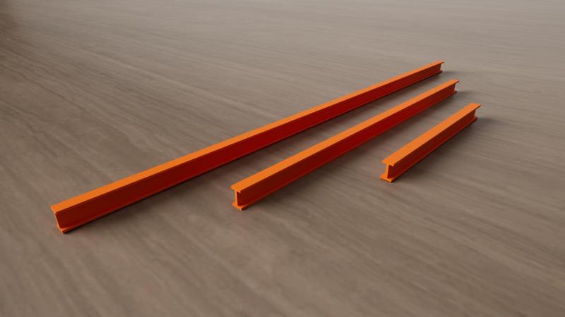 Quarter Inch I-Beam for Joist System