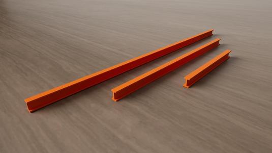 Quarter Inch I-Beam for Joist System