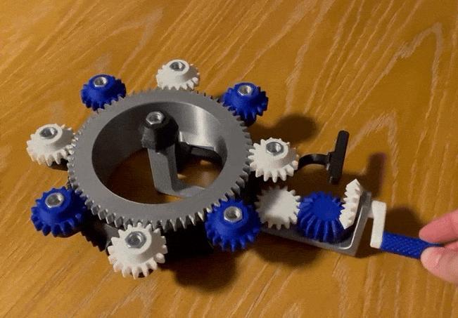 Planetary Gear Menorah