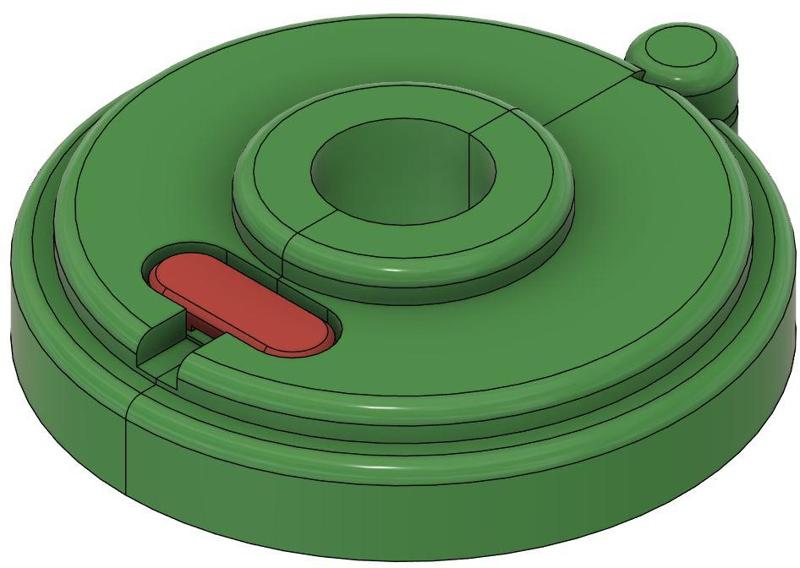 Heizkörperrosette - Einzelrosette/ Radiator rosette - single rosette