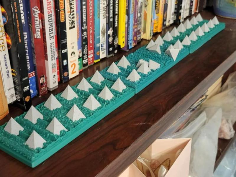 Dragon's Teeth Fortification Display