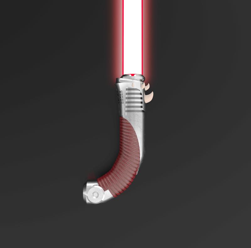 Darth Bane's Lightsaber (with internals)