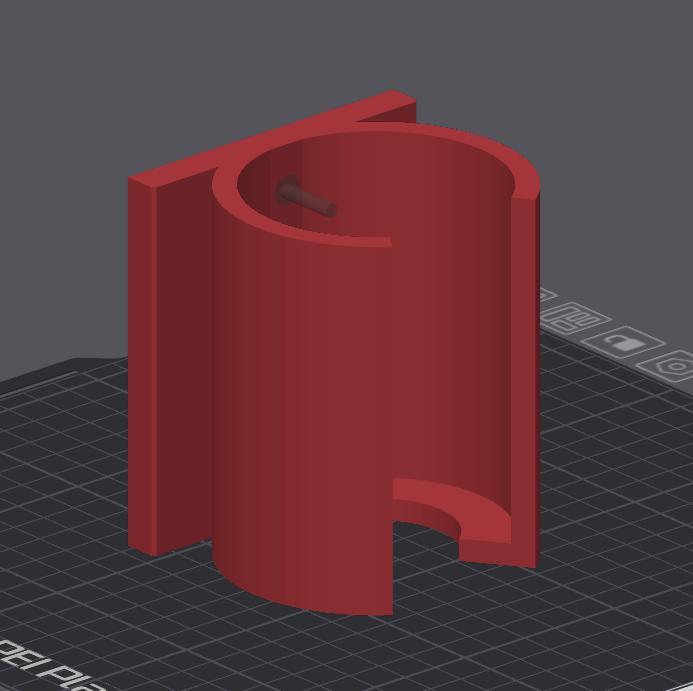 M12 drill tool hanger with text *Trimmed*