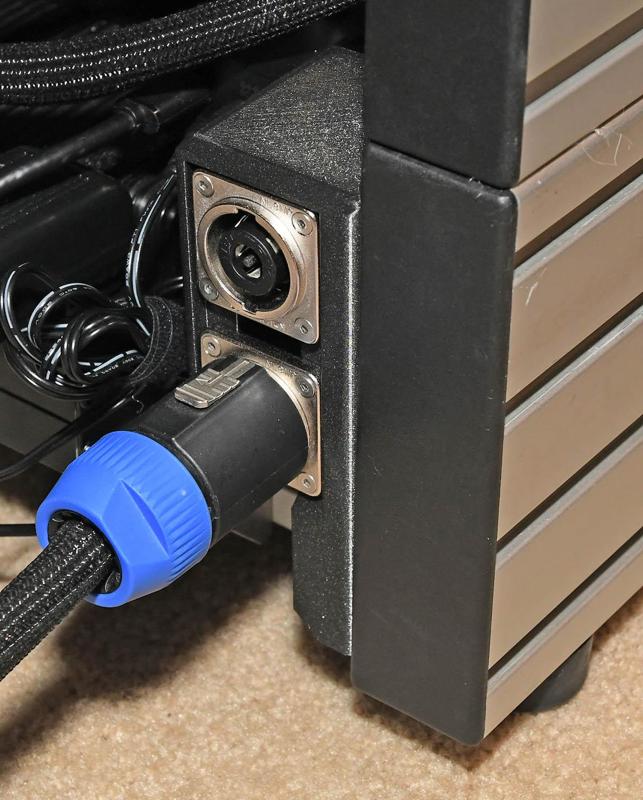 Profile Neutrik Dual 8 Pole Connector Mount