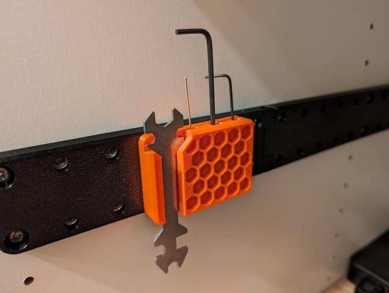 Prusa MINI+ tool holder for IKEA BESTA PAX