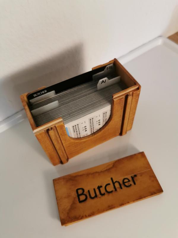 Kingdom Death: Butcher Card Box