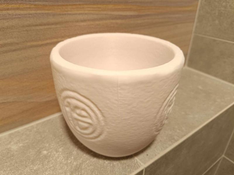 Old ceramic pot   /  vase