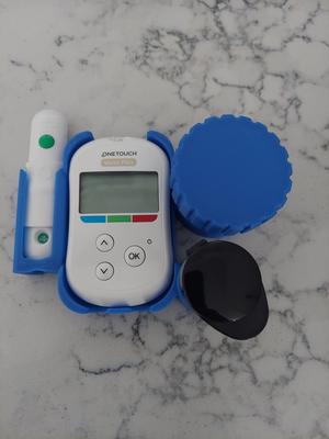 Glucose monitor case