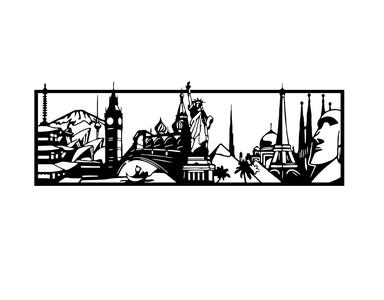 Cadre autour du monde