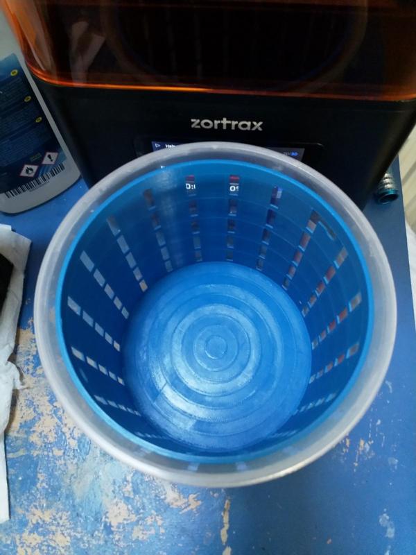 Resin Prints Drain Basket Cylinder