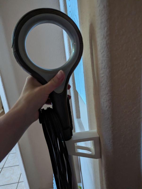 shark steam mop wall mount for lengthwise printing