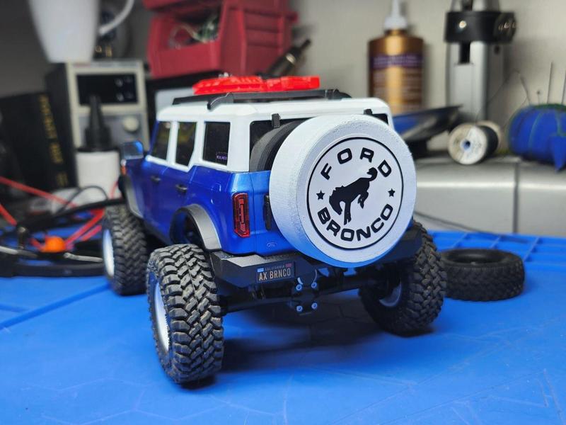 SCX24 Bronco Spare Tire