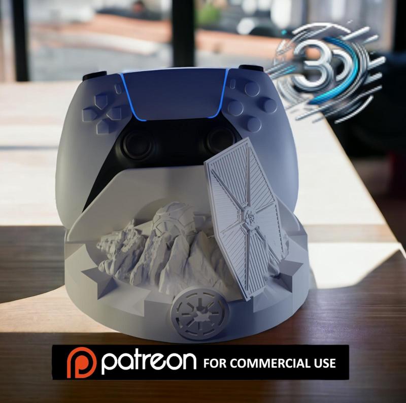 TIE FIGHTER CONTROLLER STAND PLAYSTATION / XBOX / NINTENDO COMPATIBLE