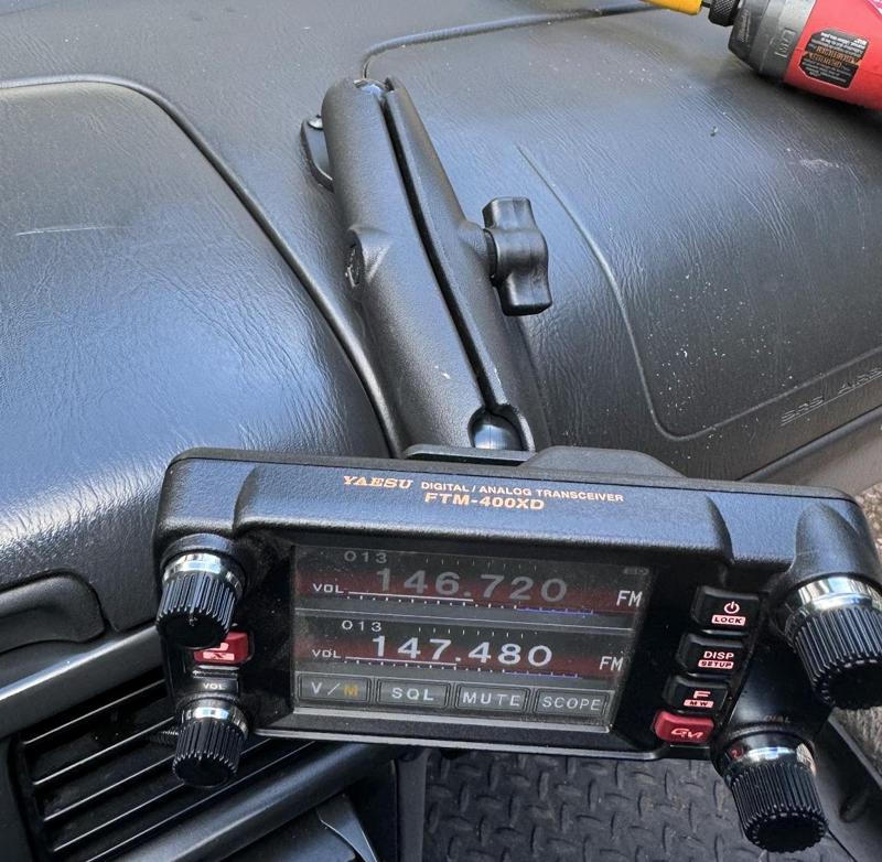 Yaesu FTM-400 to ram adapter