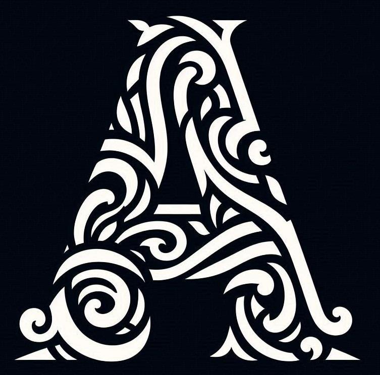 Stencil: Letter A (version 3)