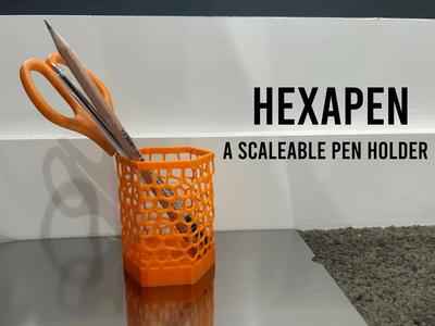 HexaPen - Scaleable Pen Holder