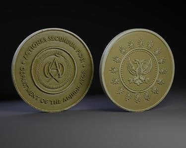 ADJUDICATOR COIN : John Wick