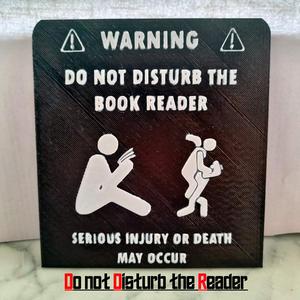 Do not disturb the reader