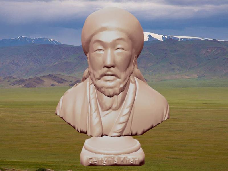 Genghis Khan Statue