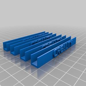 Ender 3 Template cristal Clip