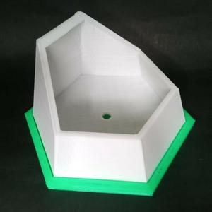 Hexagonal pot / Maceta hexagonal / Hexagonal pot