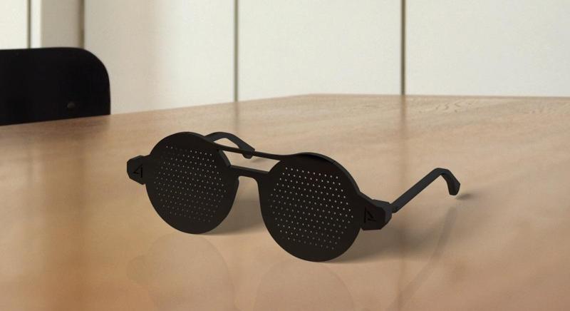 Train your eyes - Pinhole glasses