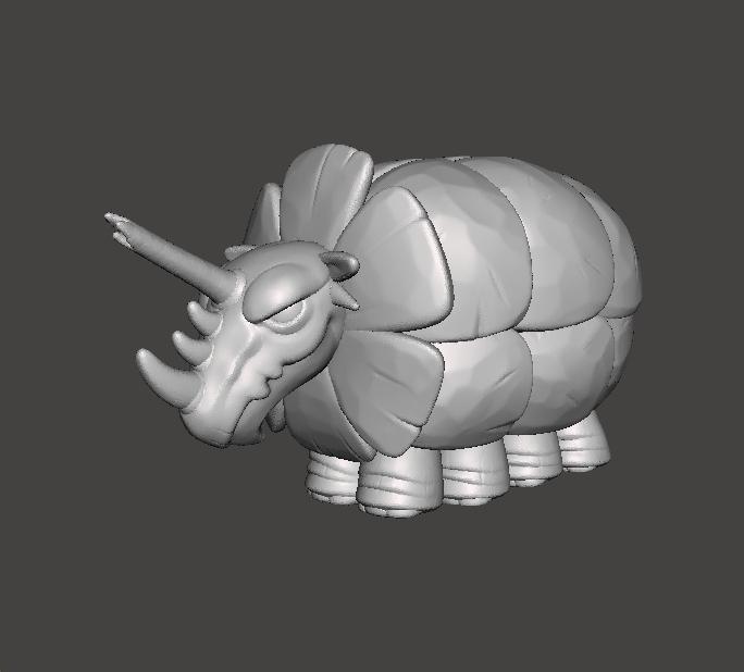 HERCULOIDS TUNDRO MINIATURE MODEL FANTASY OR SCIFI GAMES RPG DND