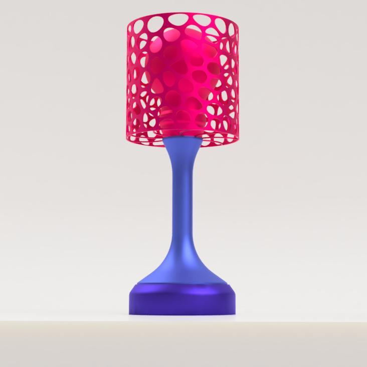 The Voronoi Bulb Lamp
